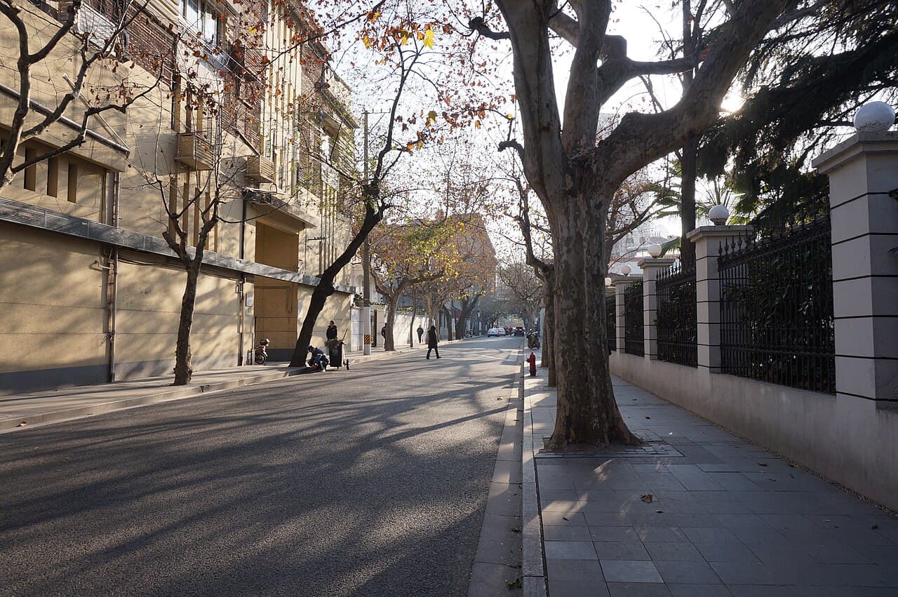 Wukang Road in Shanghai