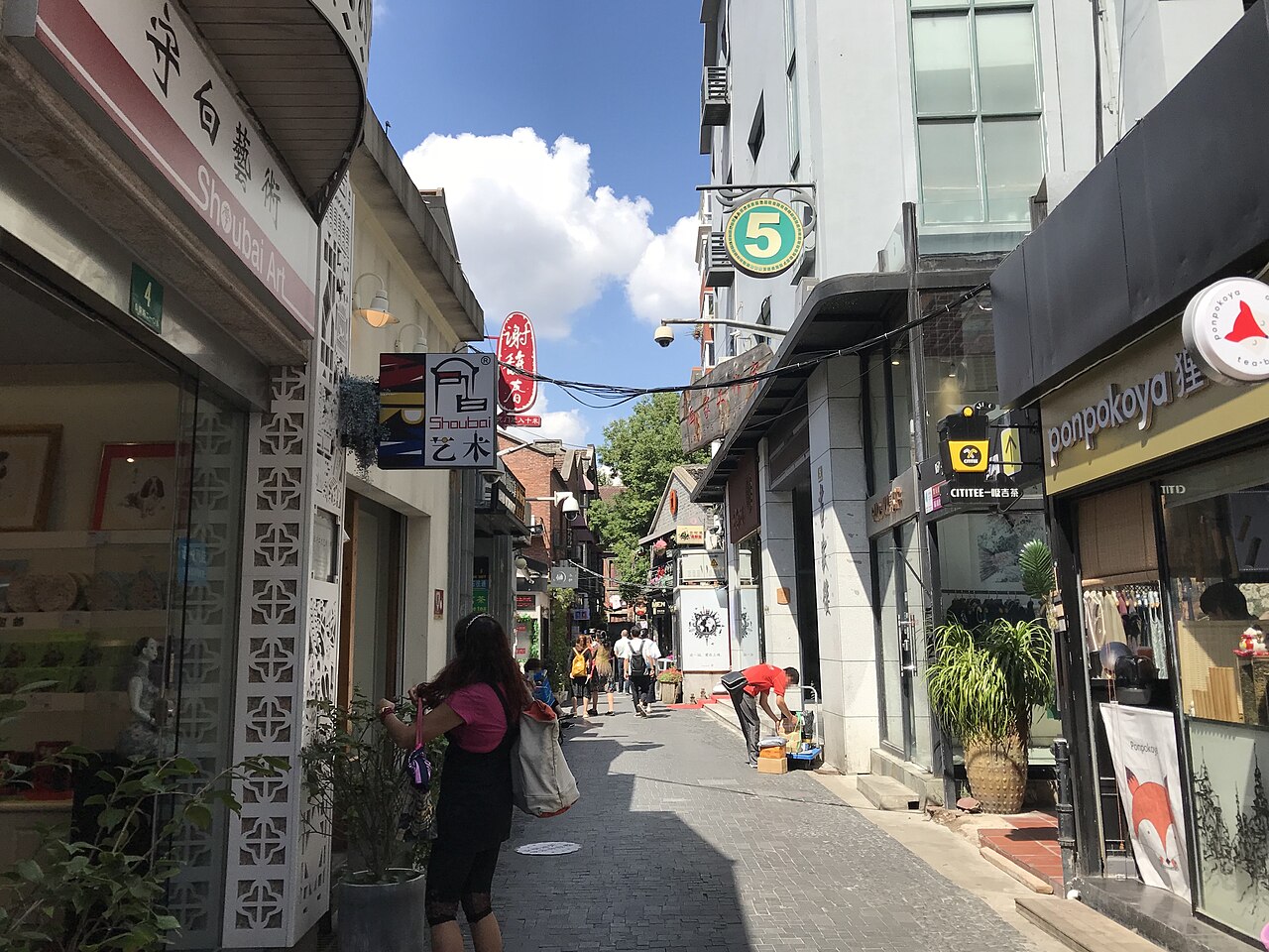 Photograph of Tianzifang, Shanghai